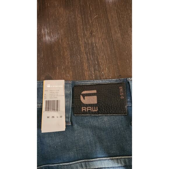 G-STAR Originals Raw Denim G-RAW 3D Roper x Loose Tapered Jeans Cargo 26x33 Blue - Picture 2 of 11